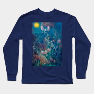 Botanical watercolor painting Long Sleeve T-Shirt